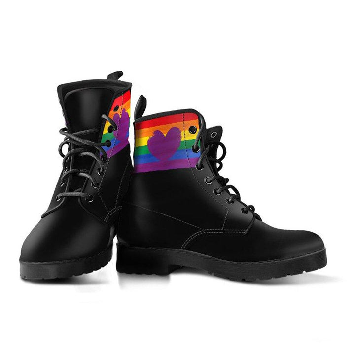 Love Pride Vegan Leather Boots - Manifestie